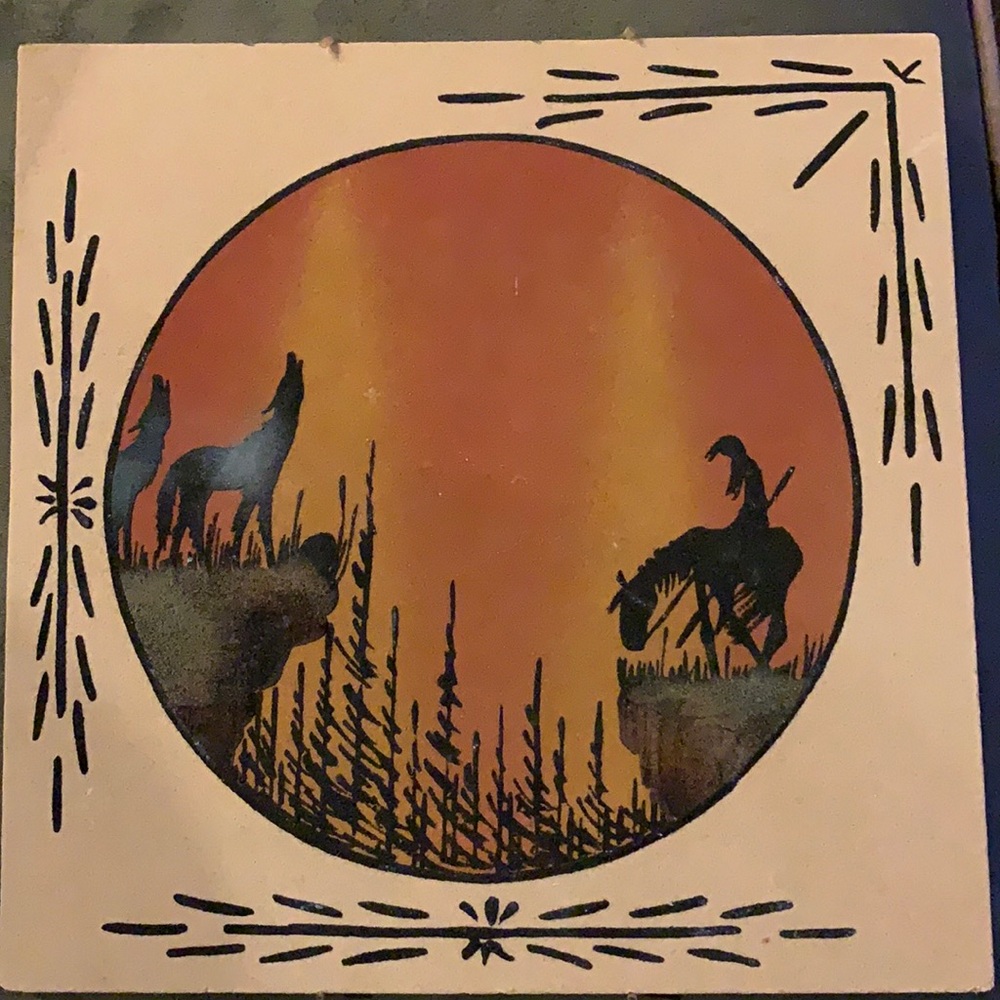 Navajo Sand painting : Trail of Tears